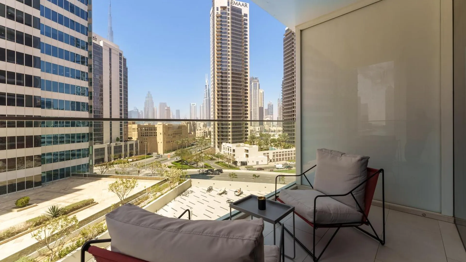 Charming Apartment In Burj Khalifa District - Marquise Square Dubai